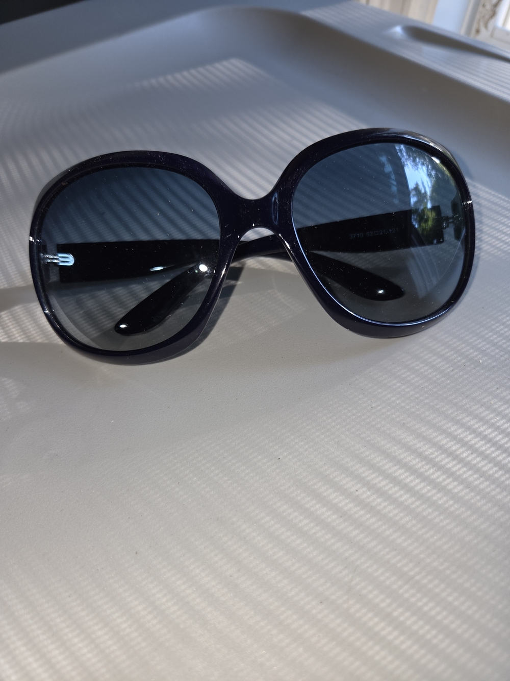 Classic Oversized Women's Sunglasses - Blue